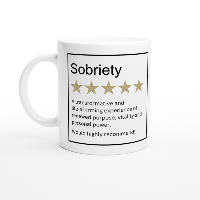 Sobriety Review Style – Mugs