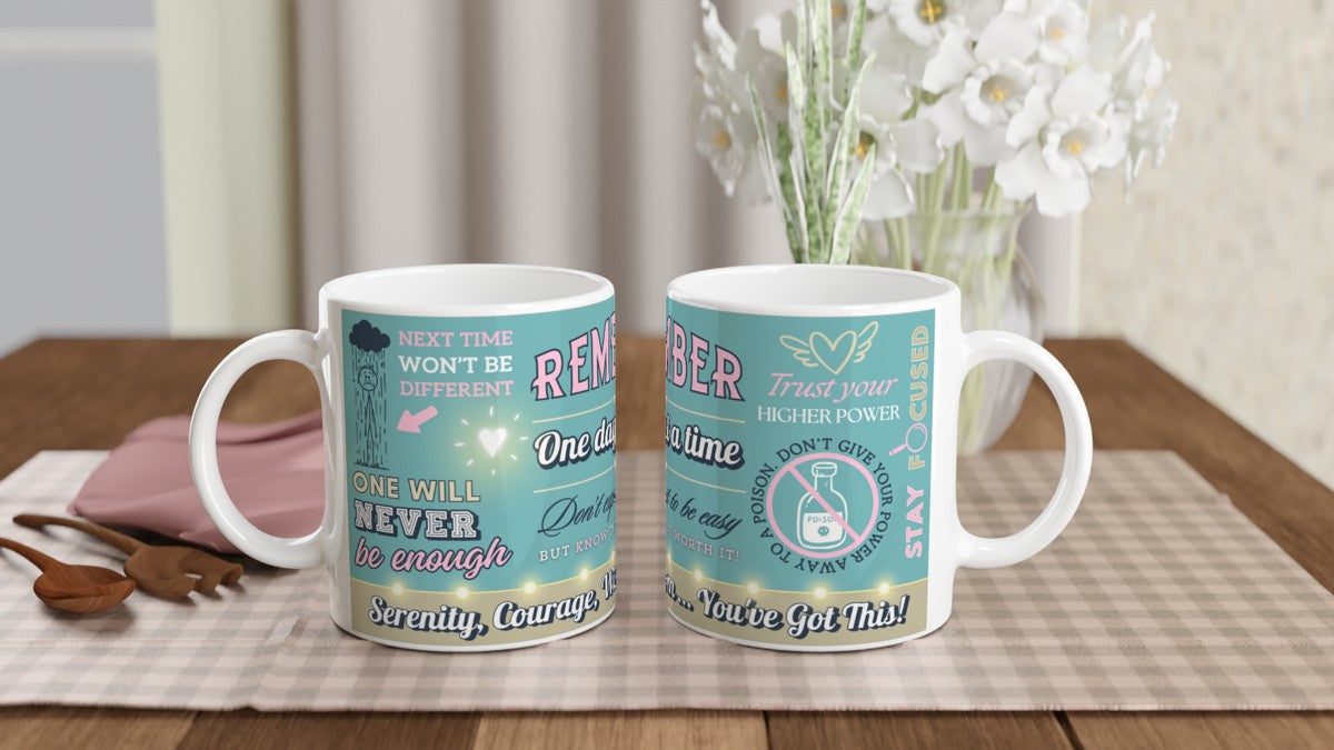 Daily Reminders (Blue) – Mugs