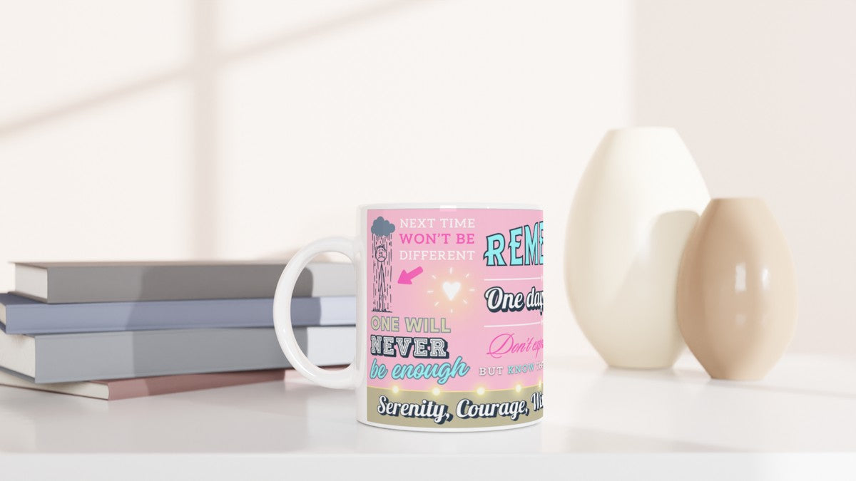 Daily Reminders (Pink) Mugs