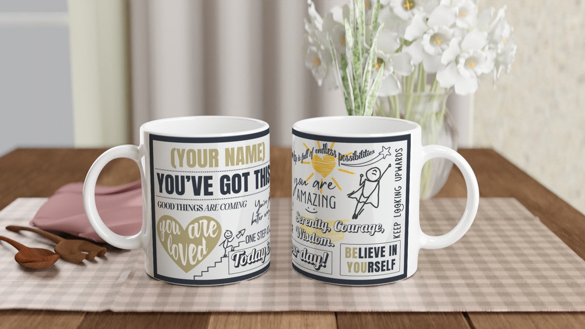 Personalised You've Got This (Gold) – Mugs