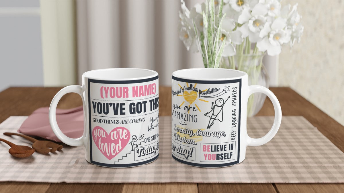 Personalised You've Got This (Pink) – Mugs