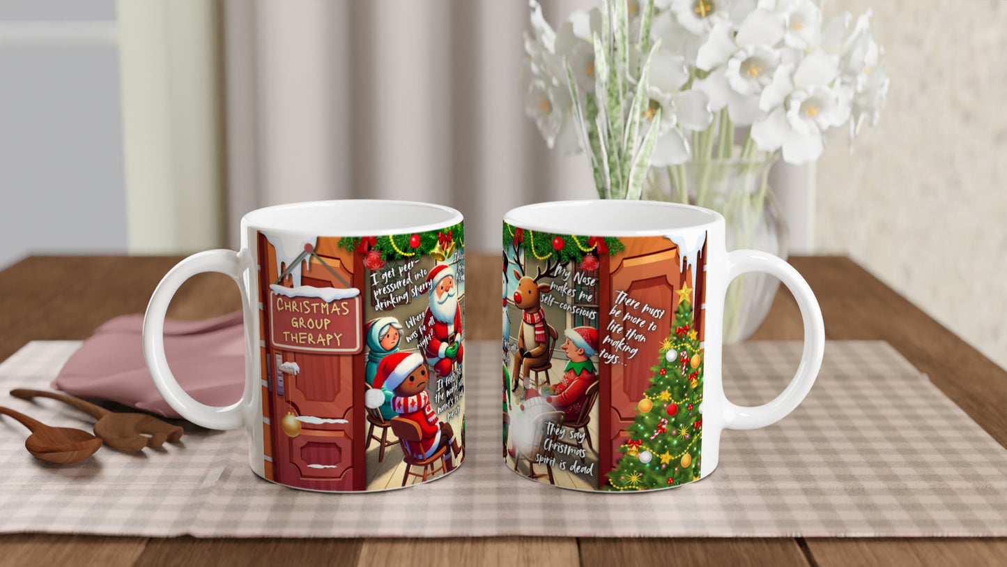 Christmas Group Therapy (comical) – Mugs